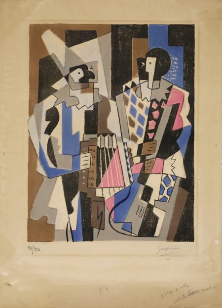 Gino Severini — Les Arlequins